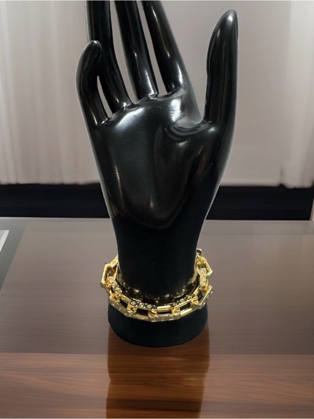 Louis Vuitton Gold-Tone Men's Link Bracelet